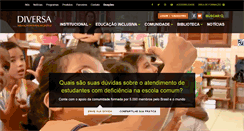 Desktop Screenshot of diversa.org.br