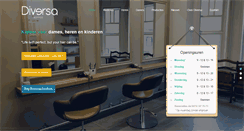 Desktop Screenshot of diversa.be